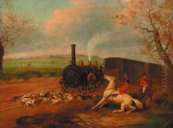 The Kill Oil Painting by Henry Jnr Alken