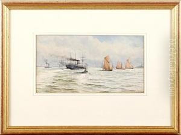 Outward Bound Oil Painting by William Stephen Tomkin