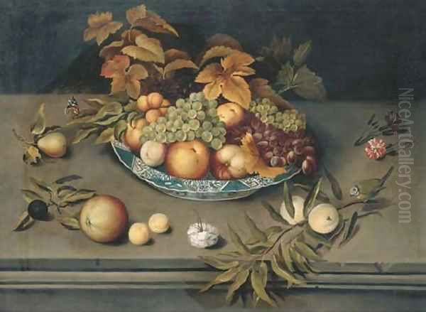 Still life Oil Painting by Balthasar Van Der Ast