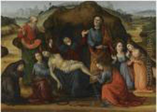 The Lamentation Oil Painting by Tommaso