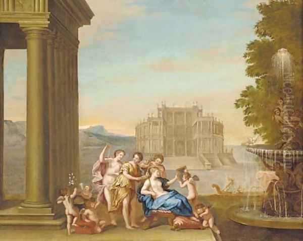 The Toilet of Venus Oil Painting by Francesco Albani