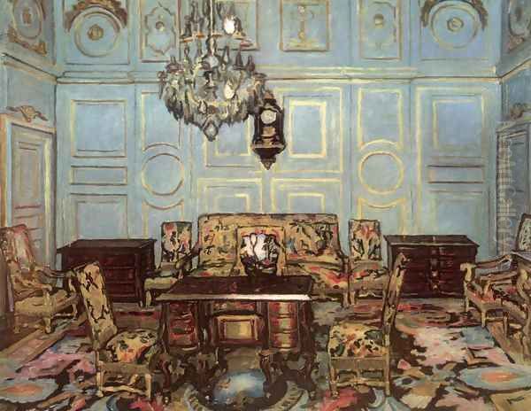 The Salon of Madame de Maintenon 1911 Oil Painting by De Lorme and Ludolf De Jongh Anthonie