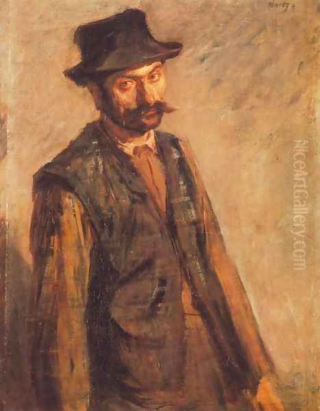 Day Labourer 1900 Oil Painting by De Lorme and Ludolf De Jongh Anthonie