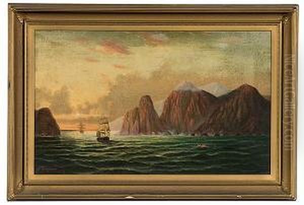 Marine Scene Oil Painting by William Torgerson