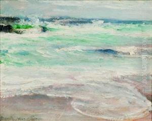 Long Island Shore Oil Painting by George Burroughs Torrey