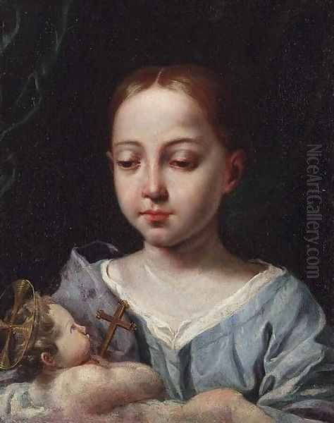 The Madonna and Child Oil Painting by Antonio Amorosi