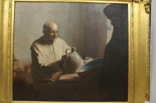 The Potter Oil Painting by Ernest Townsend