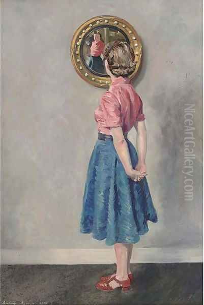 Reflections Oil Painting by Anthony Ayrton