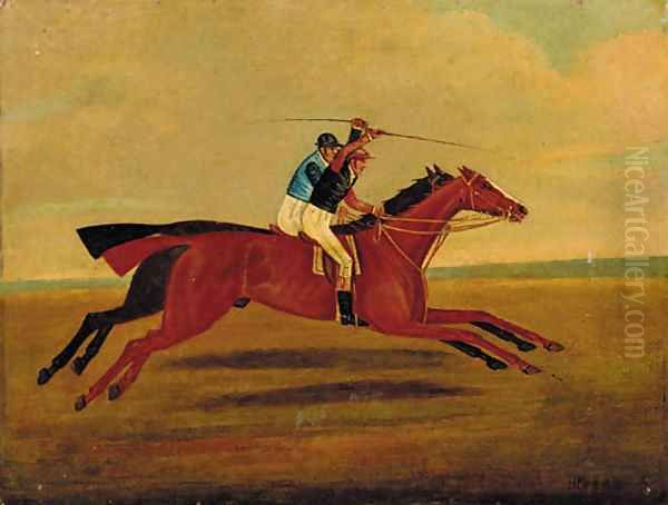 In full gallop Oil Painting by Henry Alken