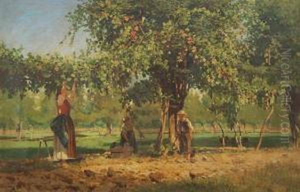 La Vendemmia Oil Painting by Gerolamo Trenti