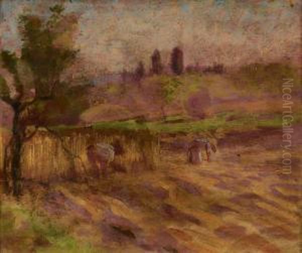 Paesaggio Oil Painting by Gerolamo Trenti