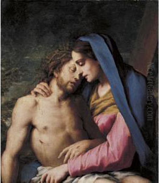 Pieta Oil Painting by Giacomo Triga