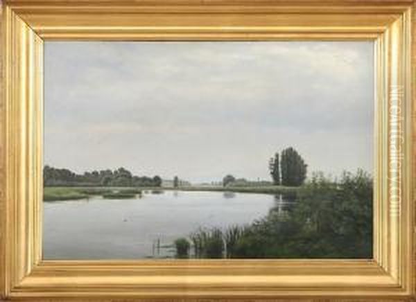 Landscape Oil Painting by Harald Trolle