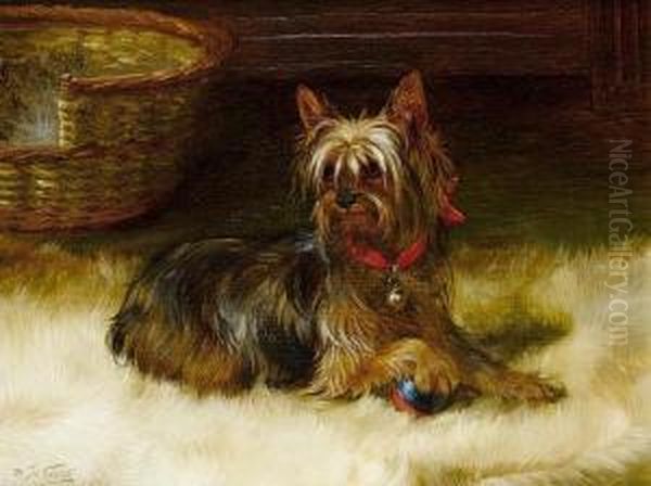 Ready To Play Oil Painting by William Henry Hamilton Trood