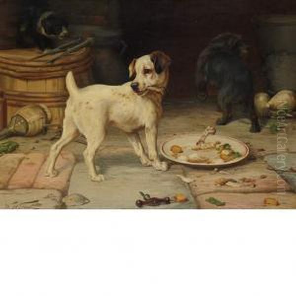 Possession Is Nine Points Of The Law Oil Painting by William Henry Hamilton Trood