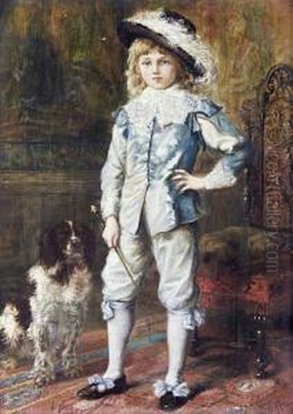 The Young Master Oil Painting by William Henry Hamilton Trood