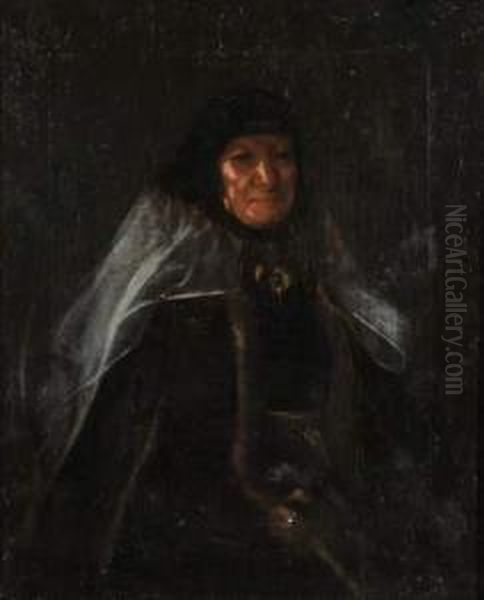 Portrait De Dignitaire Oil Painting by Vasily Andreevich Tropinin