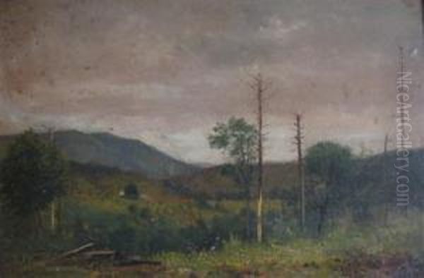 Landscape With Clearing Oil Painting by Newbold Hough Trotter