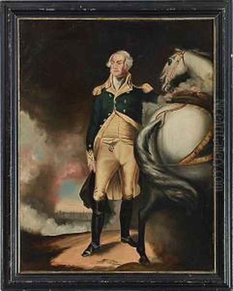 George Washington Oil Painting by John Trumbull