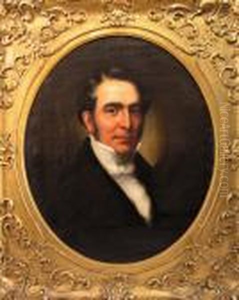 Portrait Of Winthrop Bronson Oil Painting by John Trumbull