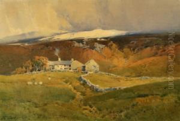 The Lake District Oil Painting by Arthur Tucker