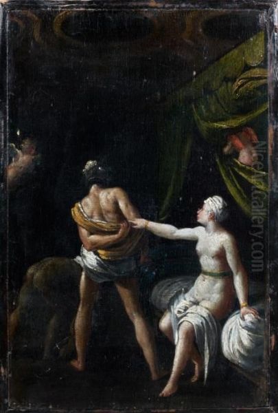 Mars Et Venus Oil Painting by Alessandro Turchi