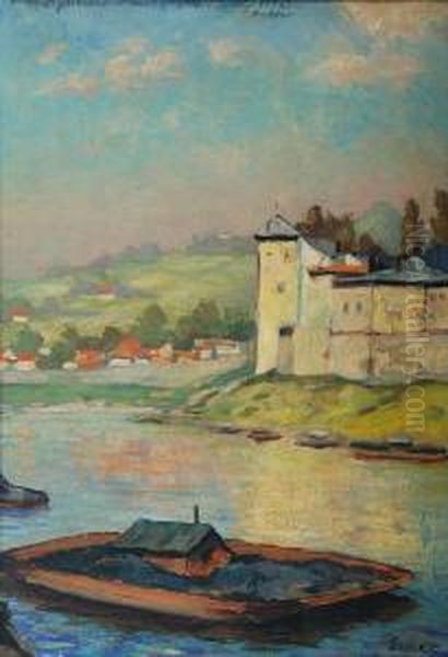 Pejzaz Oil Painting by Franciszek Turek