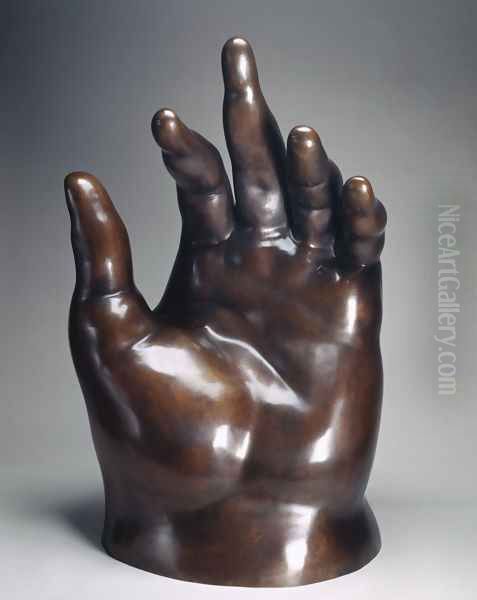 The Big Hand Oil Painting by Fernando Botero