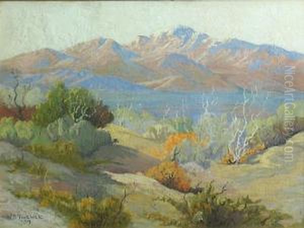 Desert Landscape Oil Painting by Joseph Mallord William Turner