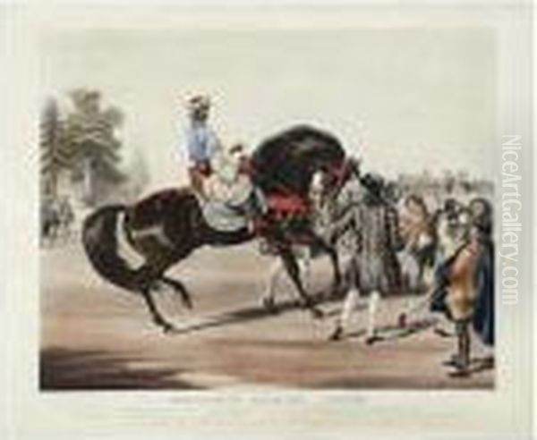 Godolphin Arabian, Scham Oil Painting by Francis Calcraft Turner