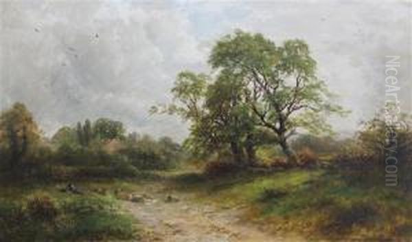 Burton On Trent Oil Painting by George Turner