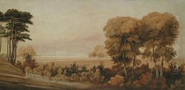 The Royal Military Academy, Woolwich Oil Painting by William Turner