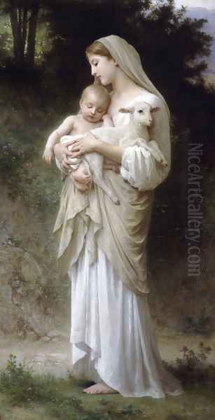 L'innocence (Innocence) Oil Painting by William-Adolphe Bouguereau