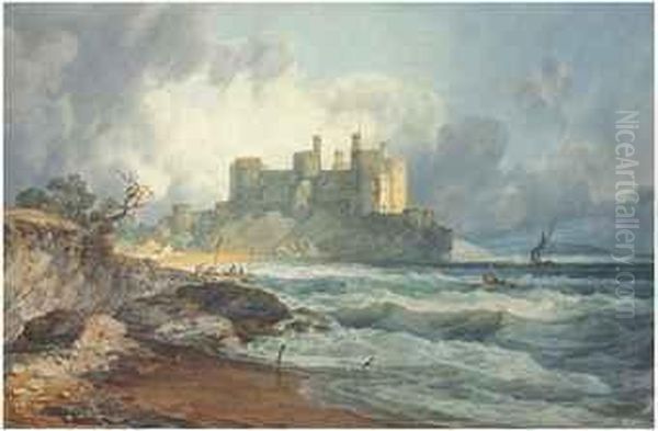 Conway Castle, North Wales Oil Painting by Joseph Mallord William Turner