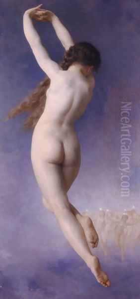 L'Etoile Perdue (The Lost Pleiad) Oil Painting by William-Adolphe Bouguereau