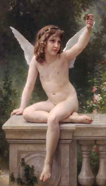 Le Captif (The Prisoner) Oil Painting by William-Adolphe Bouguereau