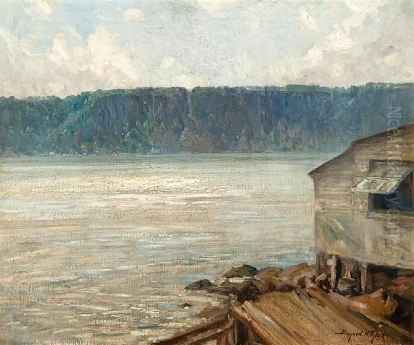 View Of The Palisades Oil Painting by Bayard Henry Tyler