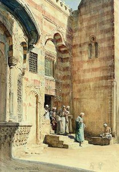 After The Midday Prayer Oil Painting by Walter Frederick Roofe Tyndale