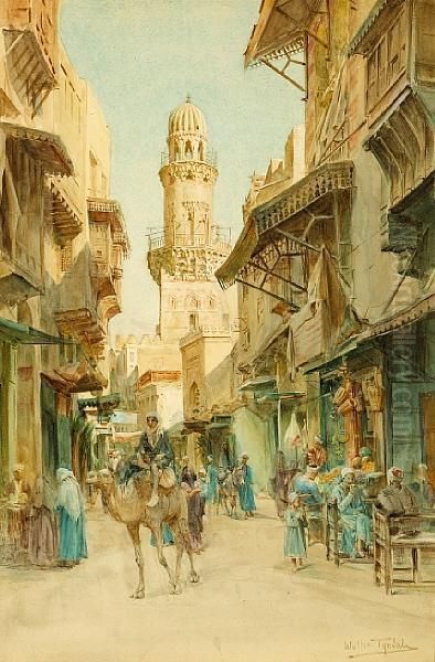 El Gamalieh Oil Painting by Walter Frederick Roofe Tyndale