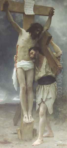 Compassion! Oil Painting by William-Adolphe Bouguereau