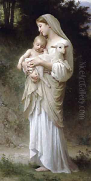 Linnocence Oil Painting by William-Adolphe Bouguereau