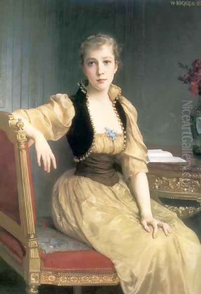 Lady Maxwell Oil Painting by William-Adolphe Bouguereau