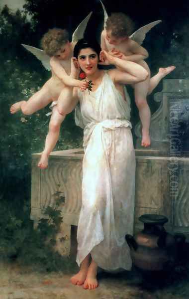 Jeunesse (Youth) Oil Painting by William-Adolphe Bouguereau