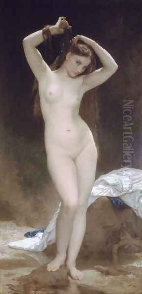 Baigneuse [Bather] Oil Painting by William-Adolphe Bouguereau