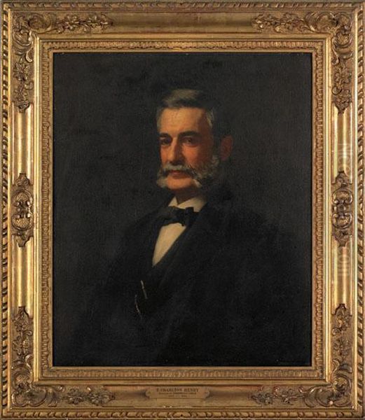 Director Of The Insurance Company Of North America Oil Painting by Bernard Uhle