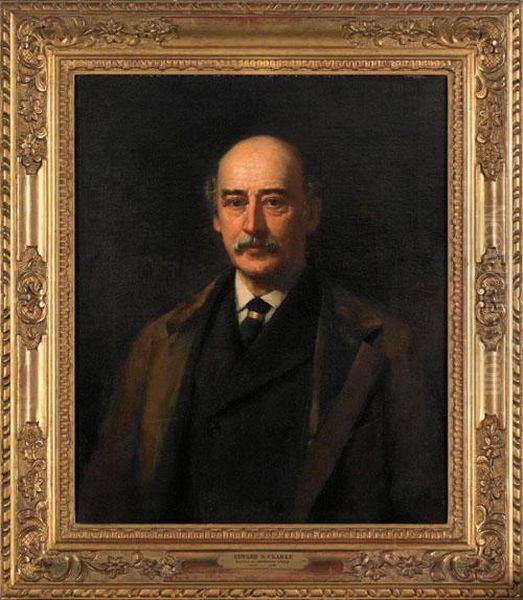 Portrait
 Of Edward S.clarke Oil Painting by Bernard Uhle