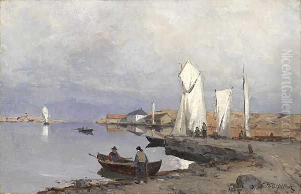 Fra Eikvag Oil Painting by Nikolai Ulfsten