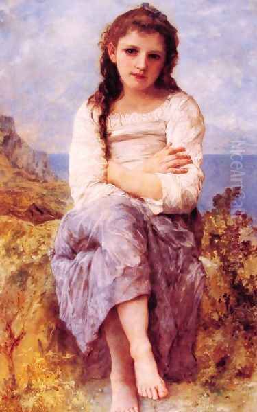 Far Niente Oil Painting by William-Adolphe Bouguereau