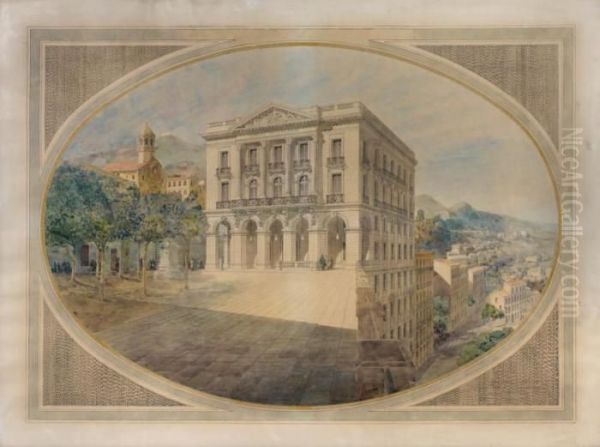 Projet D'architecture Pour La Banque De L'algerie A Alger by Gustave Umbdenstock