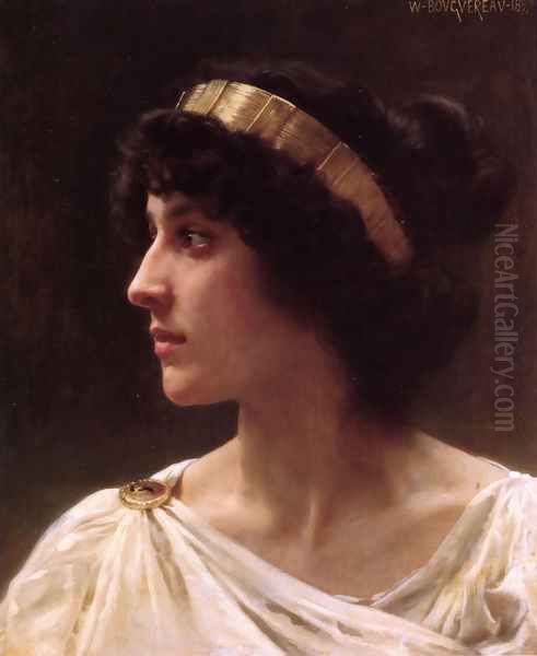 Irène Oil Painting by William-Adolphe Bouguereau